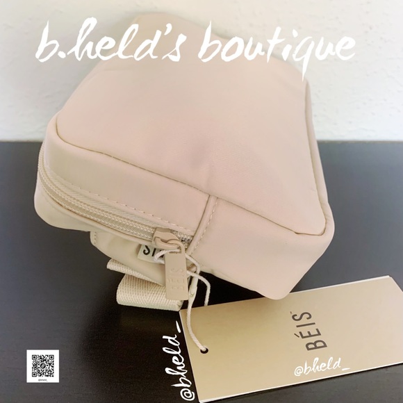 BÉIS The Belt Bag in Beige Cream Tan Neutral Brand New NWT - Picture 4 of 16